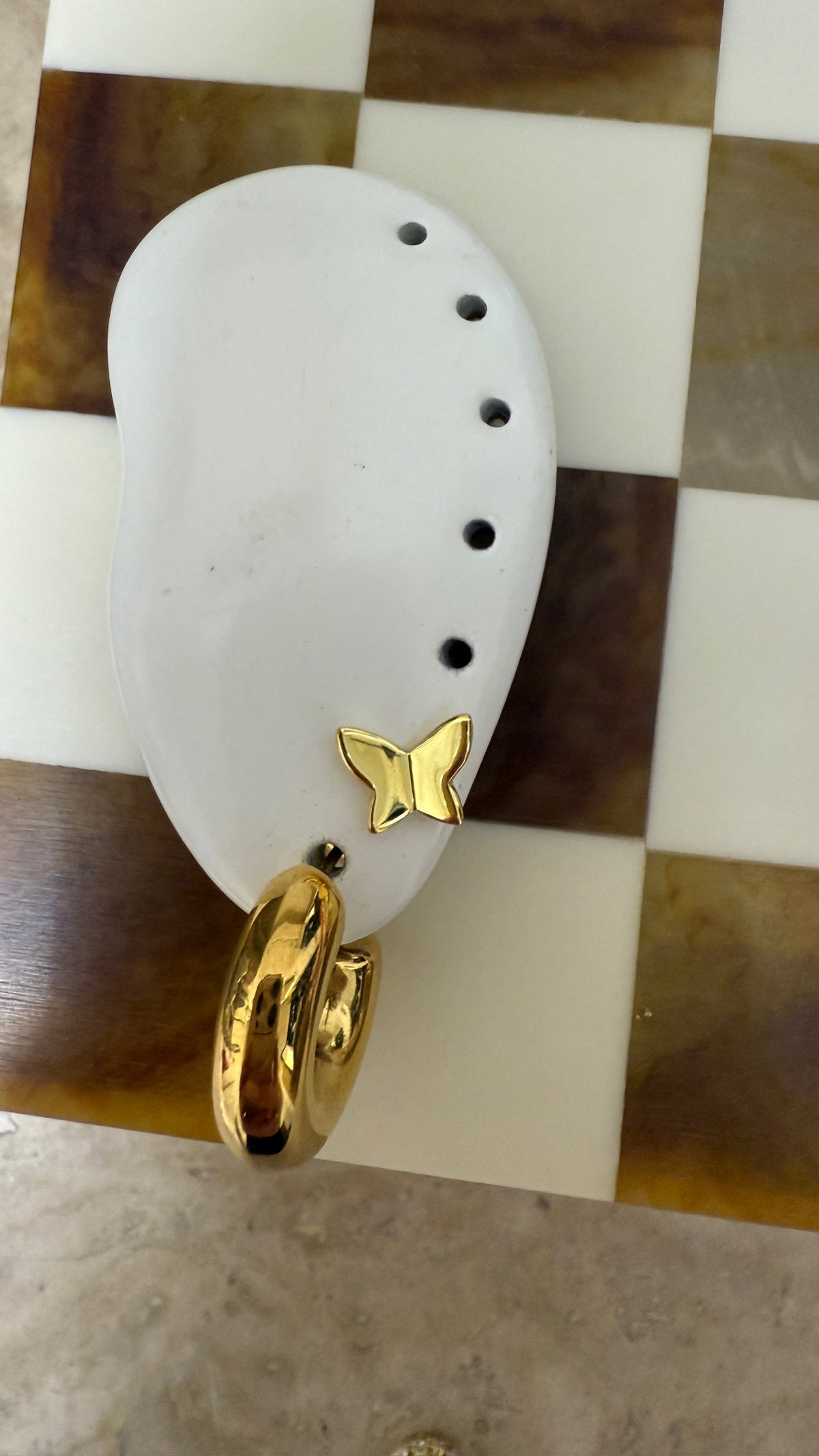 Butterfly Stud
