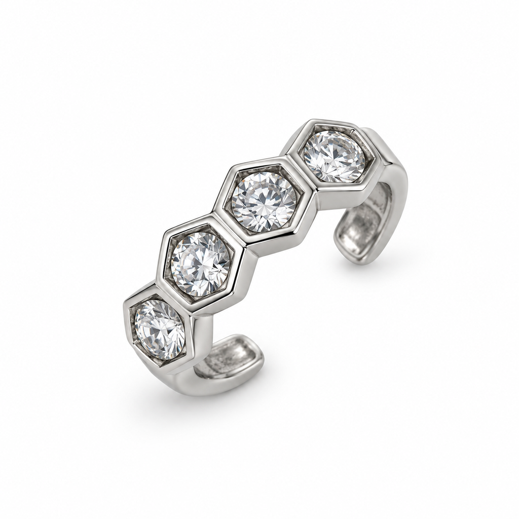Dixie Diamond Cuff on a white background
