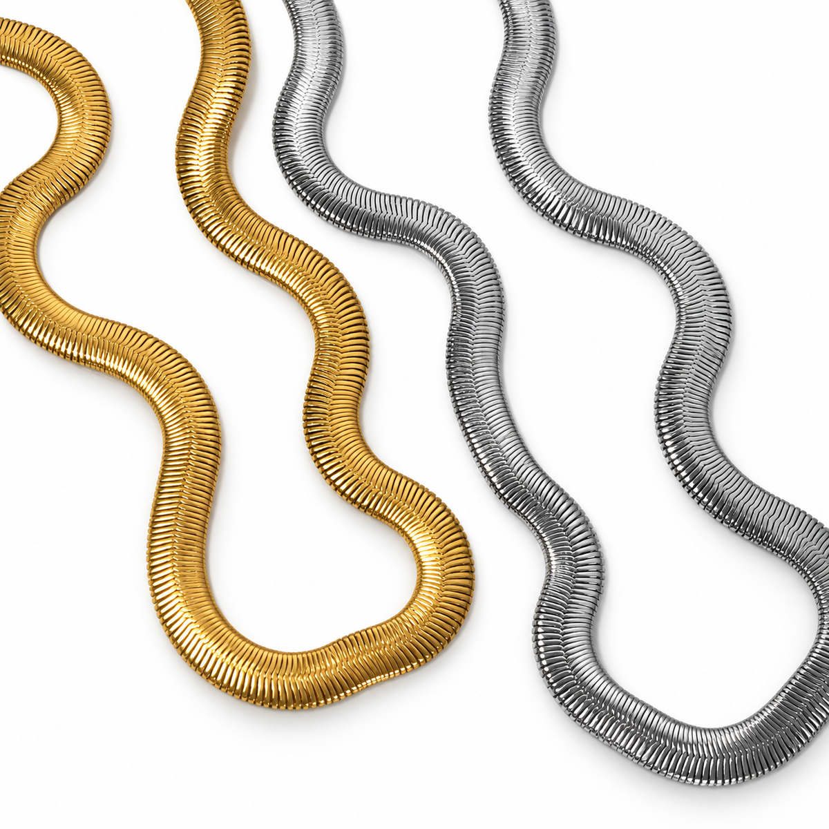 Snake Chain on a white background