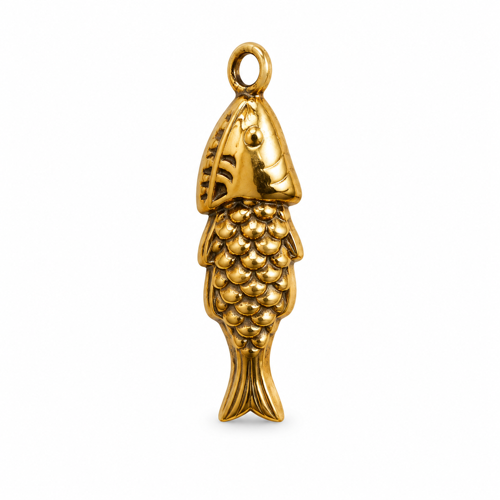Fish Charm on a white background