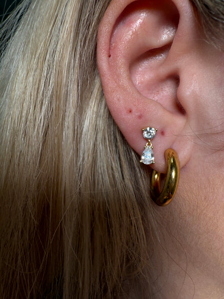 Teardrop Stud