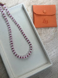 Strawberry Dream Beaded Necklace