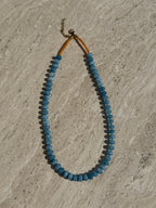 Amalfi Blue Beaded Necklace