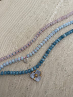 Amalfi Blue Beaded Necklace