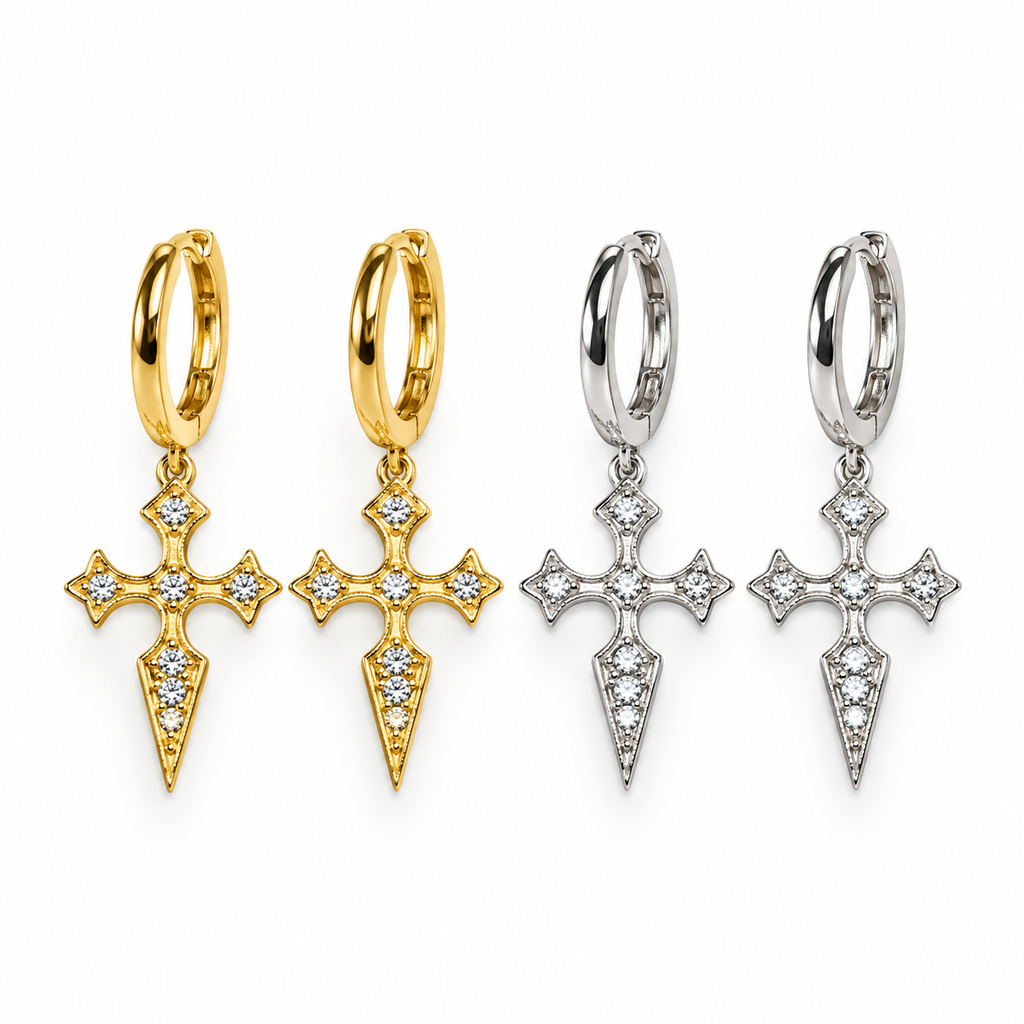 Tara Cross jewellery on a white background