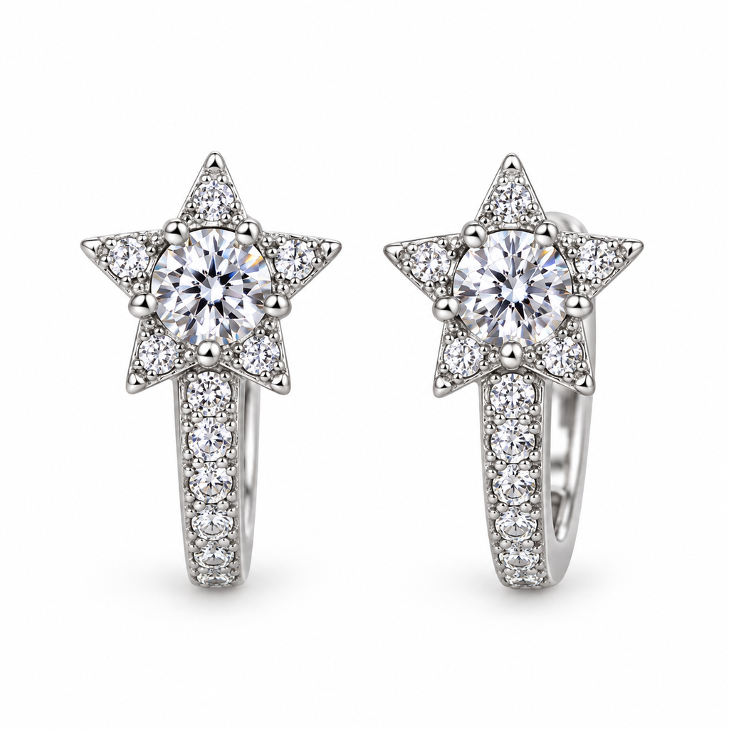 Starlight jewellery on a white background