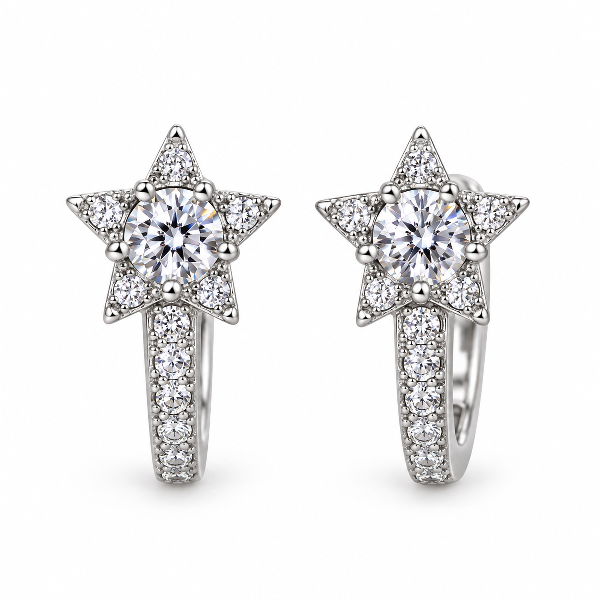Starlight jewellery on a white background