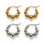 Bubbled Hoop jewellery on a white background