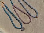 Amalfi Blue Beaded Necklace