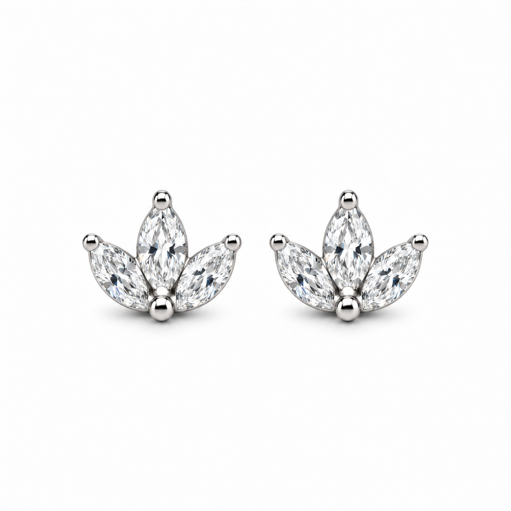 Ivy matching pair on white background