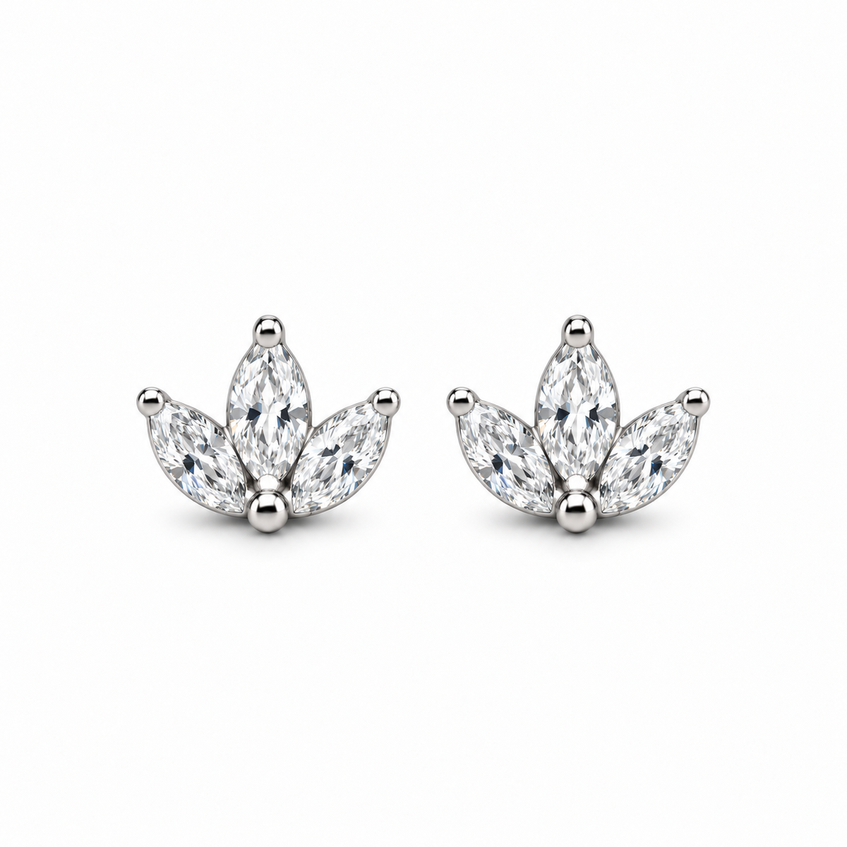 Ivy matching pair on white background