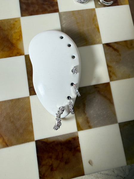 Double Diamond Stud