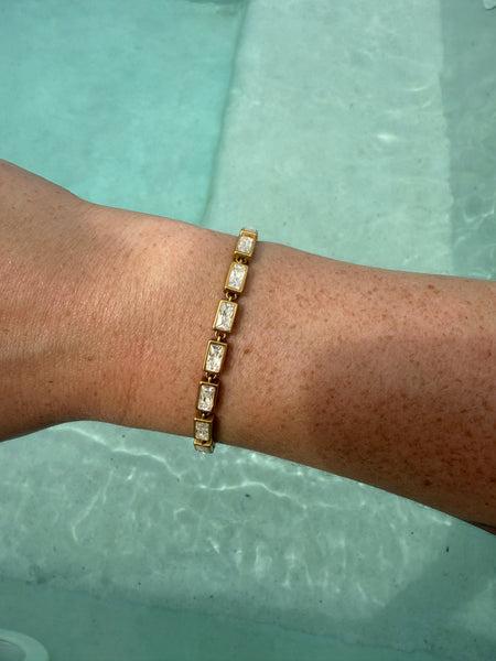 Baguette Tennis Bracelet