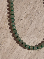 Green Queen Beaded Necklace