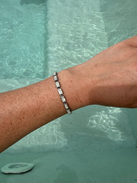 Baguette Tennis Bracelet
