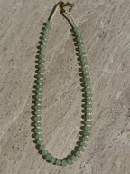 Vanilla Matcha Beaded Necklace