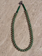 Green Queen Beaded Necklace