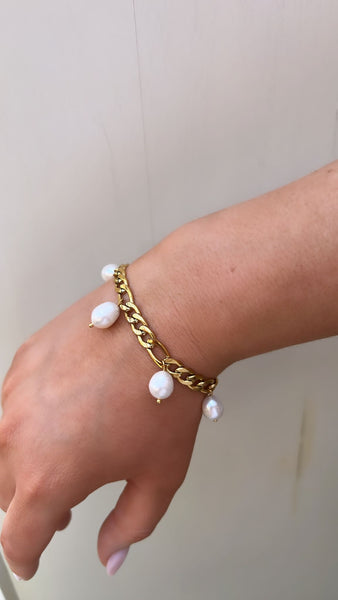 Chunky Pearl Anklet