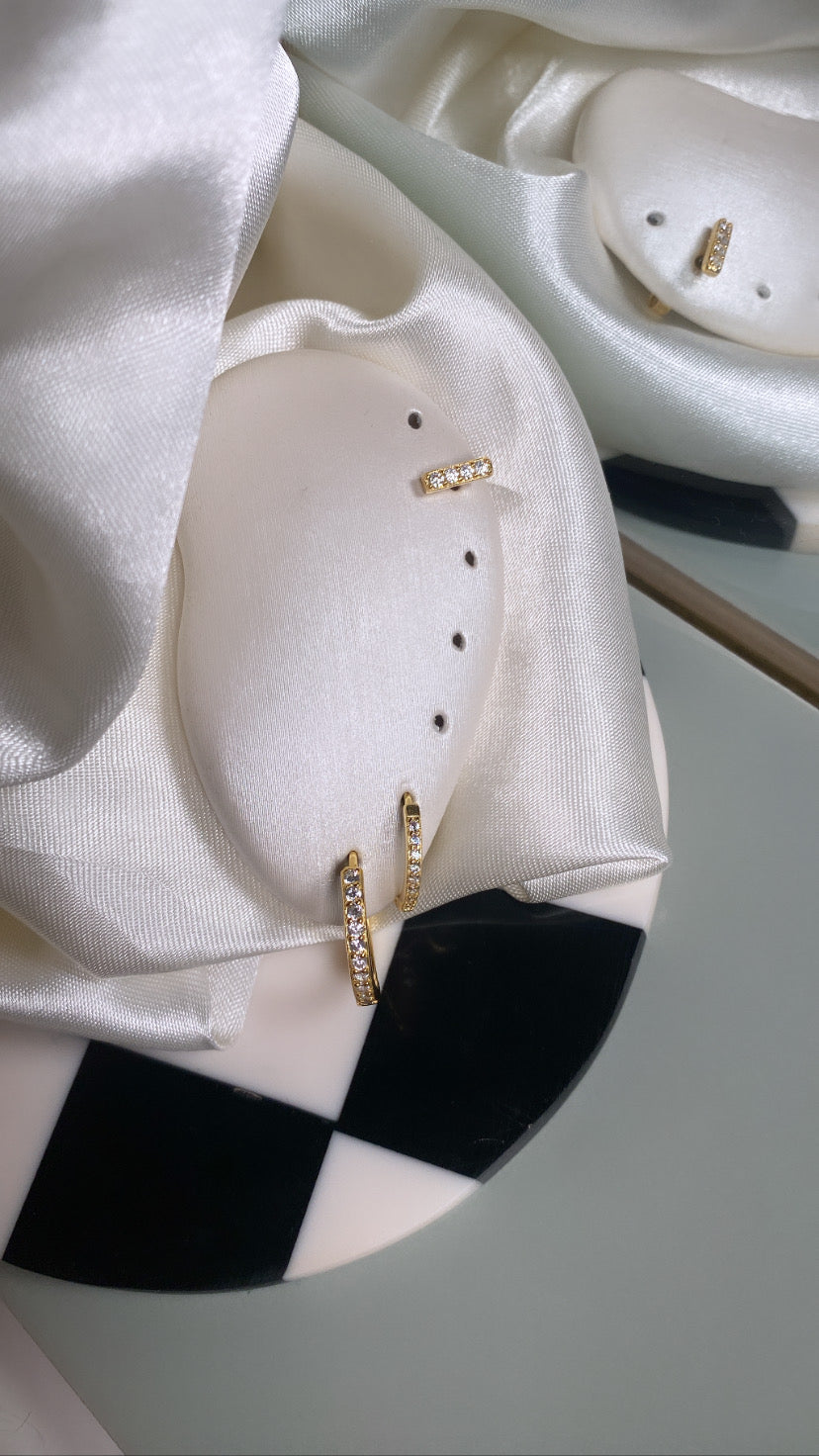 Diamond Conch Hoop