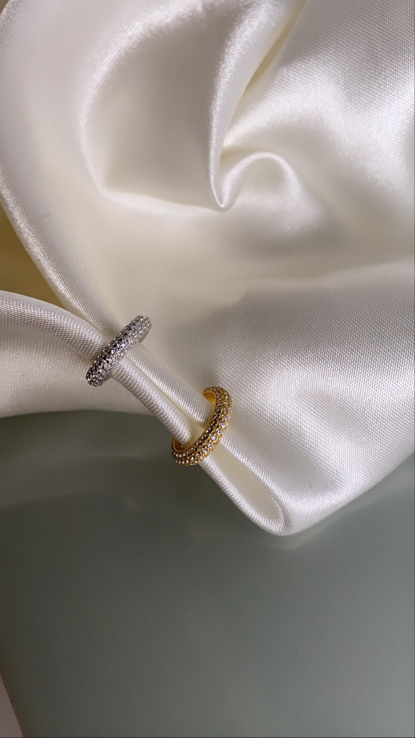 Chunky Diamond Cuff