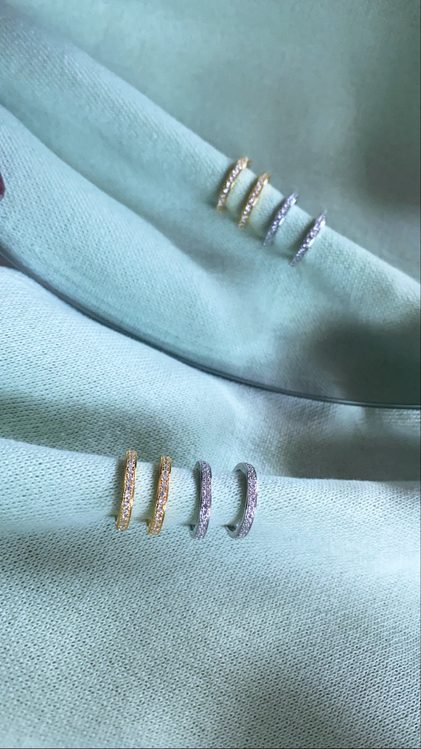 Thin Diamond Cuff