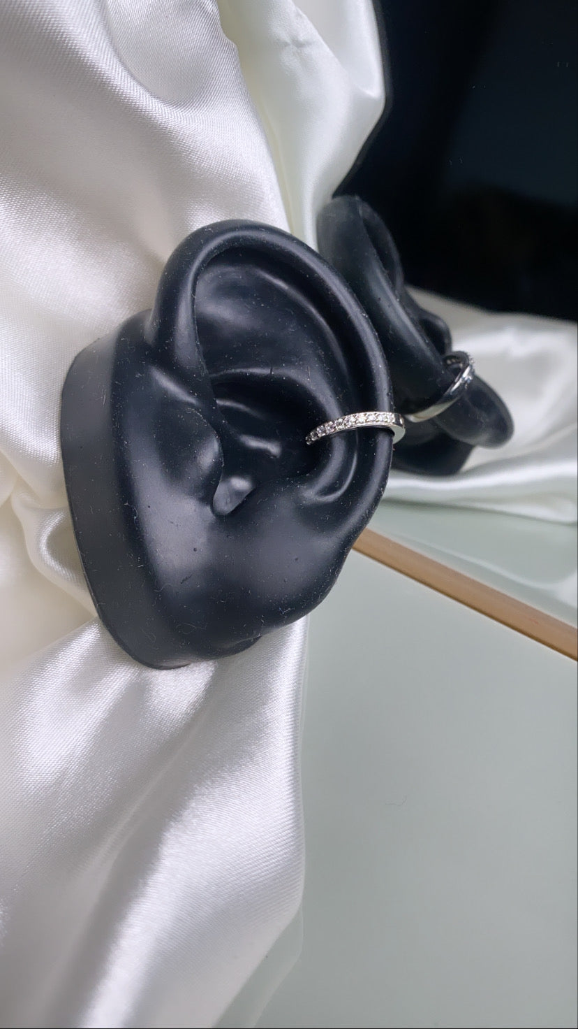 Diamond Conch Hoop